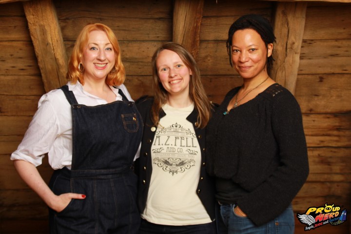 Picture of Anne with Maggie Service & Nina Sosanya