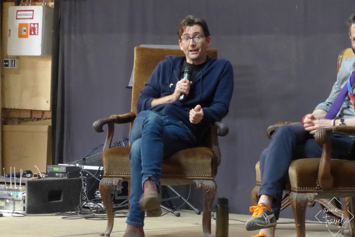 David Tennant talking